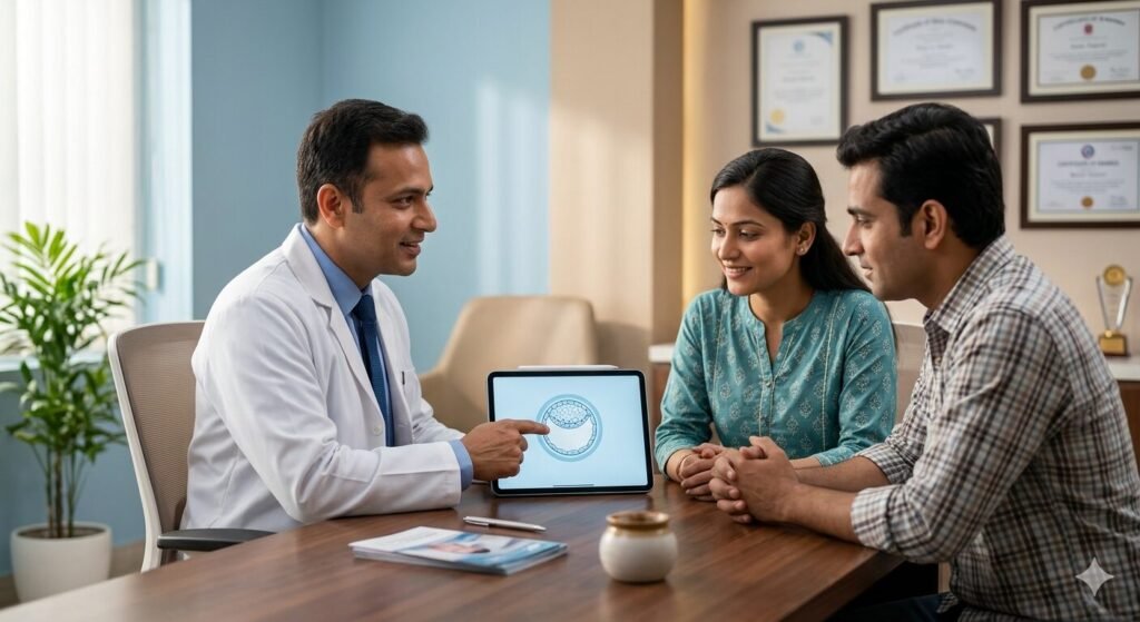 Detailed medical screening for surrogacy eligibility in India at Delhi Surrogacy Centre under the supervision of fertility expert Dr Mannan Gupta.