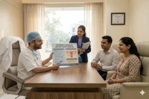 Clinical consultation regarding surrogacy after IVF failure at Delhi Surrogacy Centre by Dr Mannan Gupta